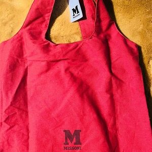 MISSONI TOTE BURNT ORANGE BAG